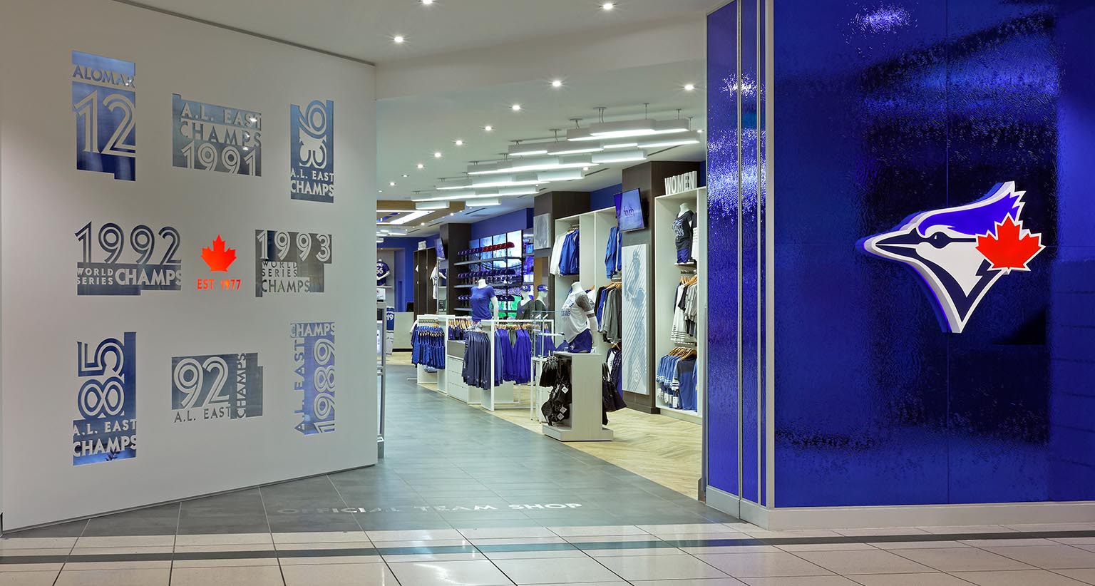 Blue Jays open flagship store at Eaton Centre
